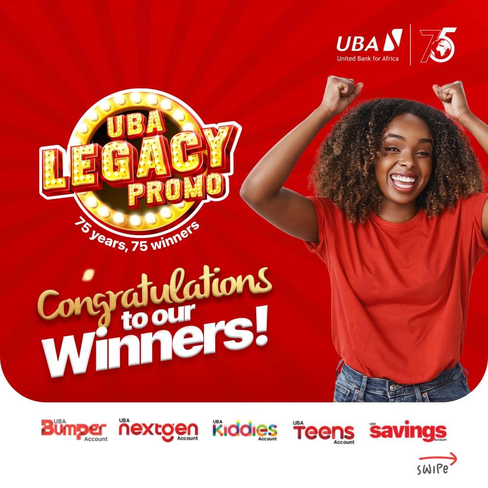 UBA rewards customers with over N41m in final edition of legacy promo