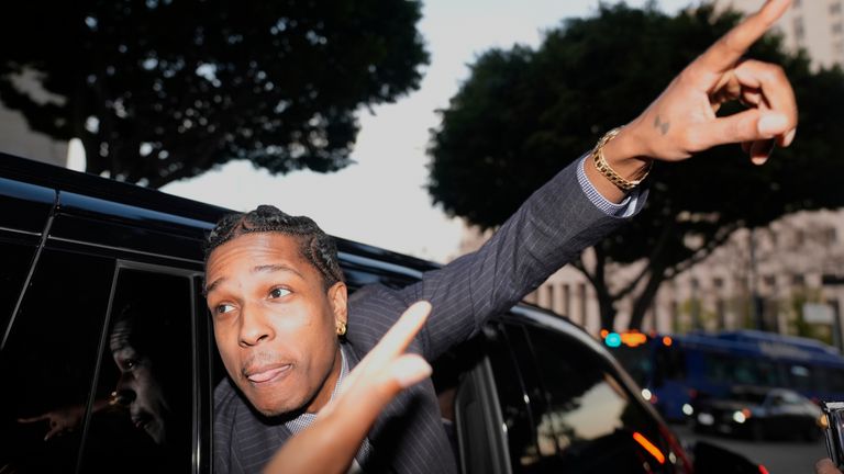 A$AP Rocky not guilty in firearm assault case on LA street