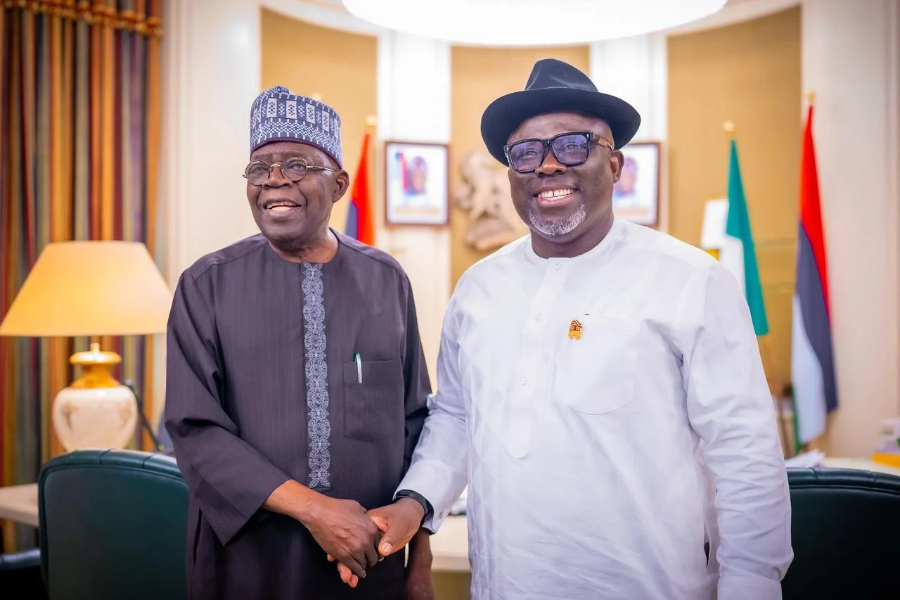 Oborevwori meets Tinubu after dumping PDP