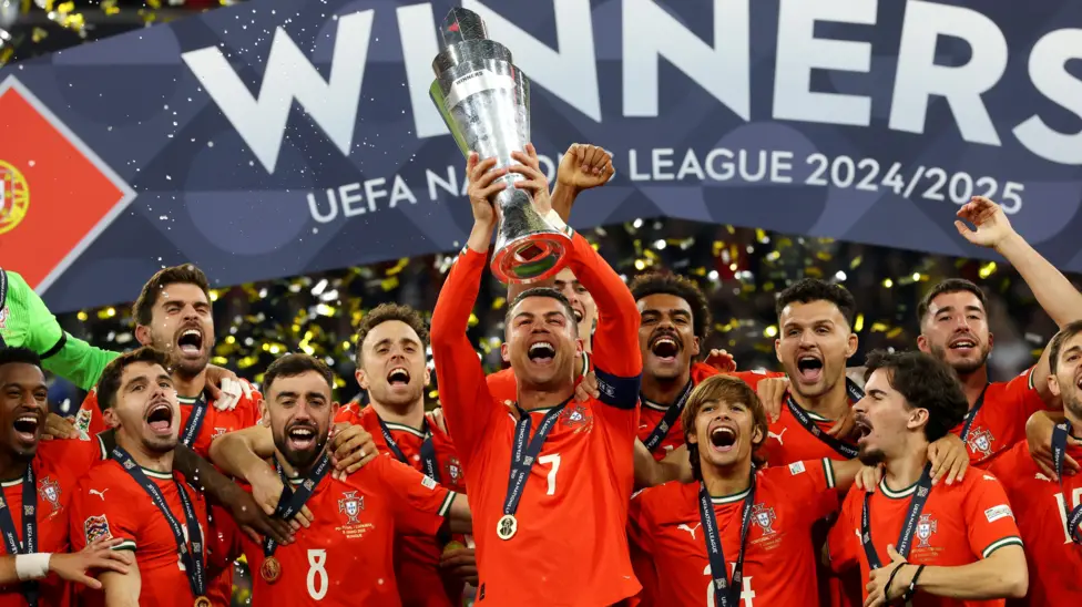 Portugal defeat Spain to win Nations League trophy