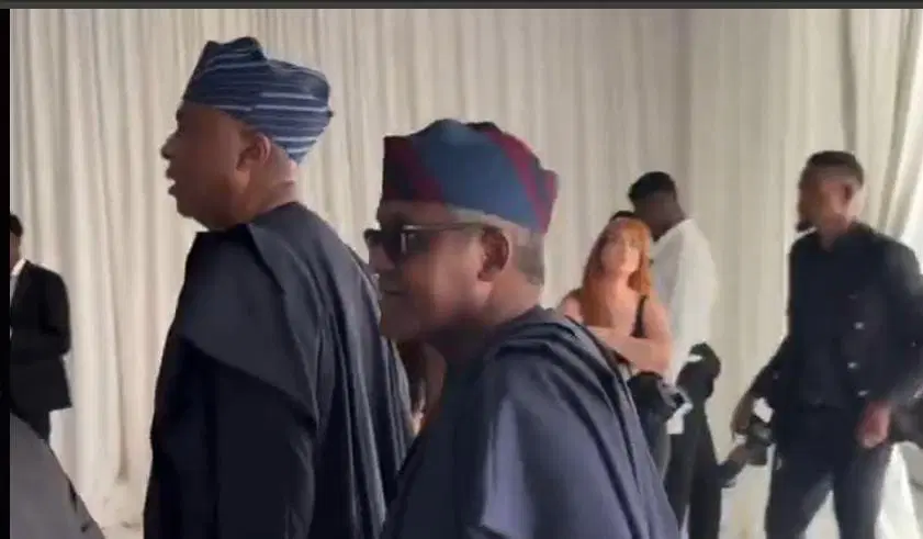 Africa’s richest man, Dangote attends Davido, Chioma’s wedding in Miami