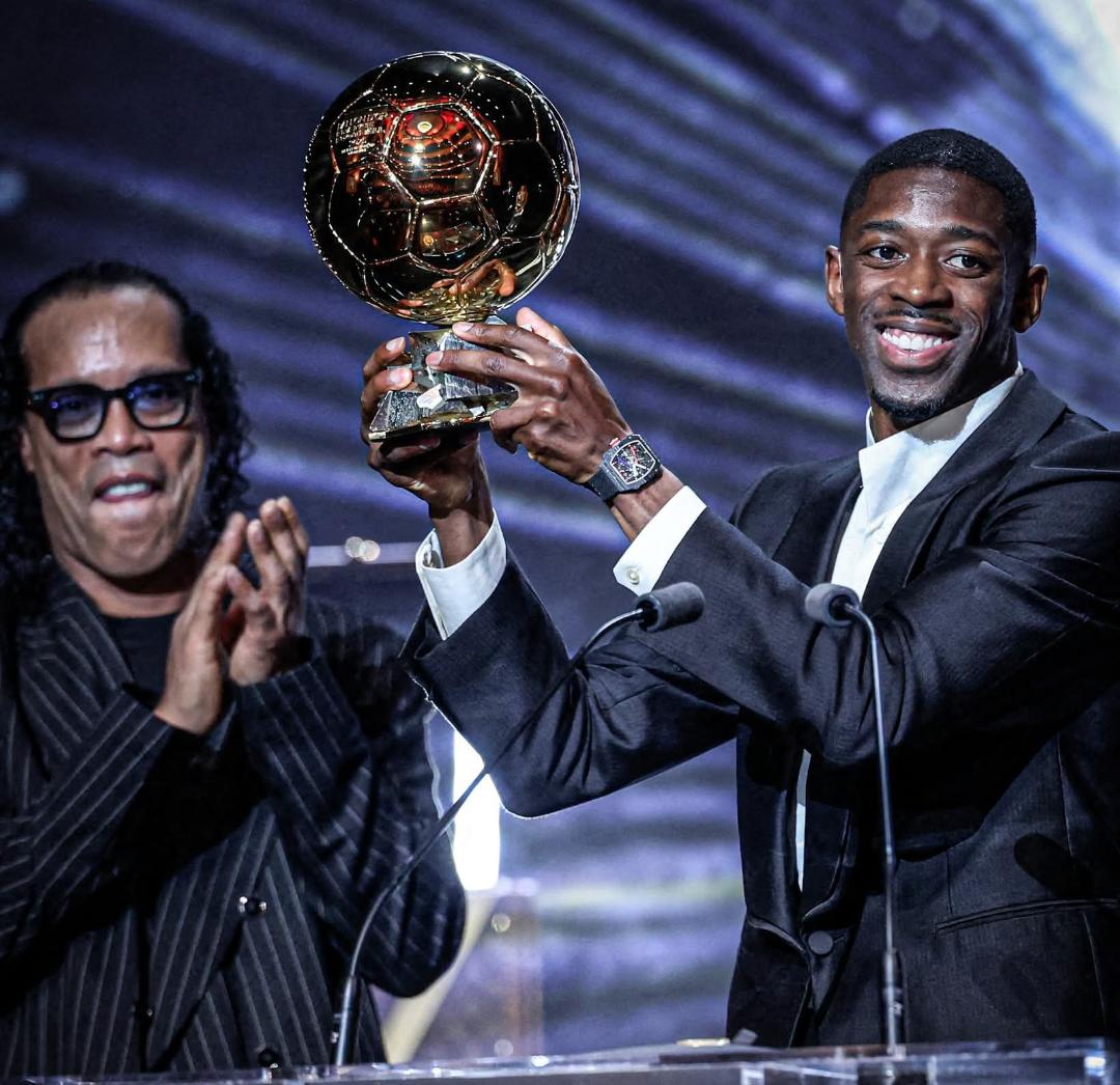 Dembélé wins 2025 Ballon d’Or after historic season with PSG